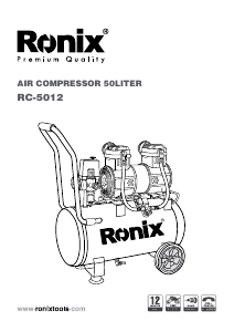 Manual Ronix RC-5012 Compressor