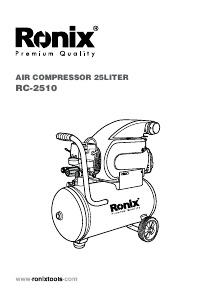 Manual Ronix RC-2510 Compressor