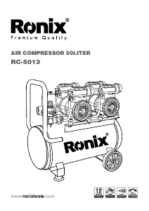 Manual Ronix RC-5013 Compressor