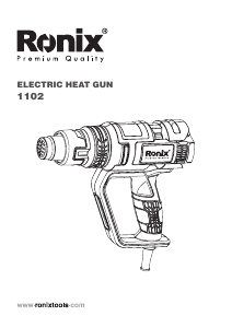 Handleiding Ronix 1102 Heteluchtpistool