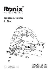 Handleiding Ronix 4150V Decoupeerzaag