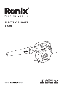 Manual Ronix 1205 Leaf Blower