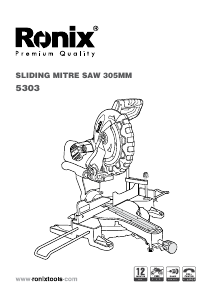 Manual Ronix 5303 Mitre Saw