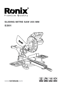 Manual Ronix 5301 Mitre Saw