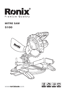 Manual Ronix 5100 Mitre Saw