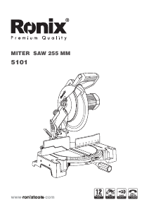 Handleiding Ronix 5101 Verstekzaag