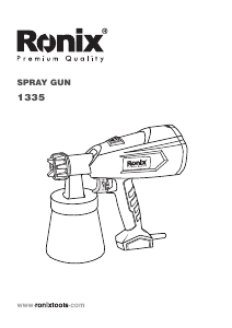 Handleiding Ronix 1335 Verfspuit