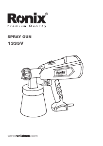 Manual Ronix 1335V Paint Sprayer