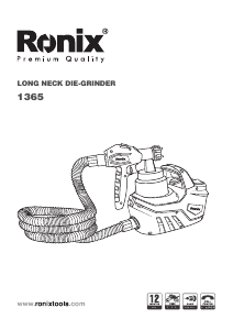 Manual Ronix 1365 Paint Sprayer