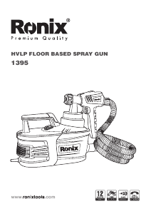 Handleiding Ronix 1395 Verfspuit