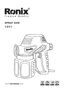 Handleiding Ronix 1311 Verfspuit