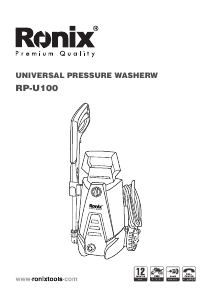 Manual Ronix RP-U100 Pressure Washer