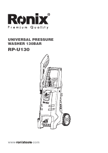 Manual Ronix RP-U130 Pressure Washer