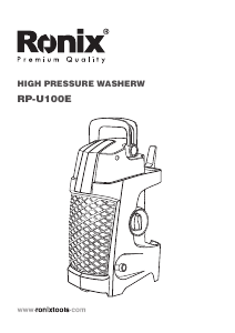 Manual Ronix RP-U100E Pressure Washer