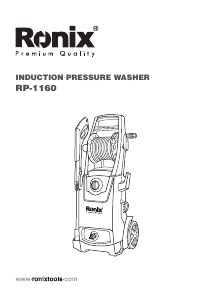 Manual Ronix RP-1160 Pressure Washer