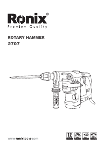 Manual Ronix 2707 Rotary Hammer