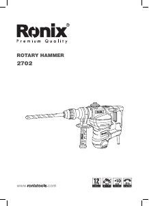Handleiding Ronix 2702 Boorhamer