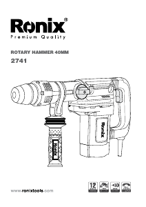 Manual Ronix 2741 Rotary Hammer