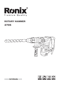 Manual Ronix 2705 Rotary Hammer