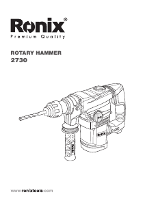 Manual Ronix 2730 Rotary Hammer