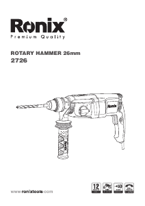 Manual Ronix 2726 Rotary Hammer