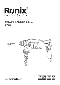 Handleiding Ronix 2726 Boorhamer