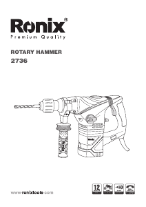 Manual Ronix 2736 Rotary Hammer