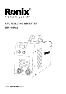 Manual Ronix RH-4602 Welder