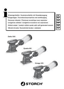 Manuál Storch Quadra 80 Orbitální bruska