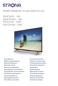 Manuál Strong SRT 32FC5433U LED televize