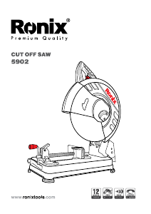 Manual Ronix 5902v Cut Off Saw