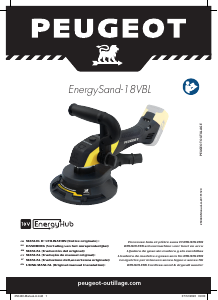 Manual Peugeot EnergySand-18VBL Random Orbital Sander