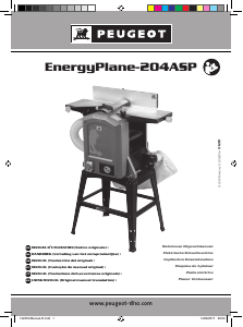 Manual Peugeot EnergyPlane-204ASP Planer