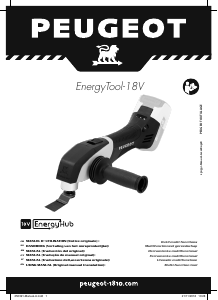 Mode d’emploi Peugeot EnergyTool-18V Outil multifonction