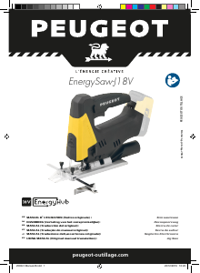 Manual Peugeot EnergySaw-J18V Serra de recortes