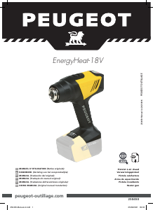 Manual Peugeot EnergyHeat-18V Soprador de ar quente