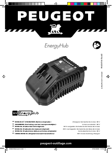 Manual Peugeot EnergyHub Carregador de pilhas