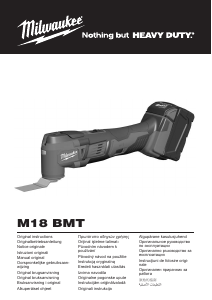 Mode d’emploi Milwaukee M18 BMT Outil multifonction