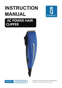 Manual Aigostar 320100JVN Hair Clipper