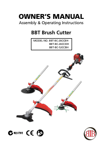 Manual BBT BBT-BC-52CCBH Brush Cutter