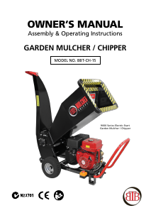 Manual BBT BBT-CH-15 Garden Shredder