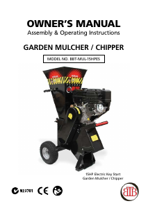 Manual BBT BBT-MUL-15HPES Garden Shredder