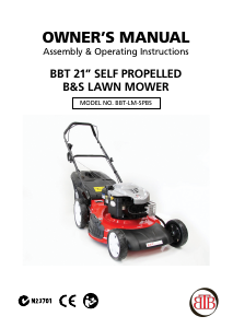 Manual BBT BBT-LM-SPBS Lawn Mower