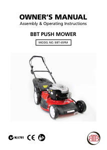 Manual BBT BBT-65PM Lawn Mower