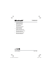 Manual Einhell TC-MG 220 E Ferramenta multifunções