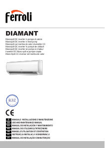 Instrukcja Ferroli Diamant 12 Klimatyzator