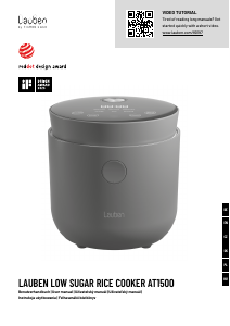 Manual Lauben 1500AT Rice Cooker