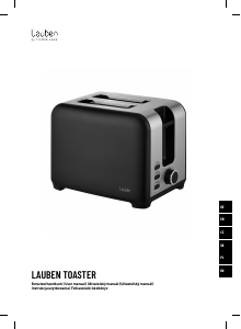 Manual Lauben T17BG Toaster