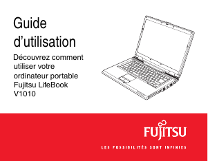 Mode d’emploi Fujitsu V1010 LifeBook Ordinateur portable