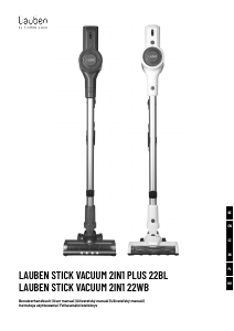 Manual Lauben 22BL 2in1 Plus Vacuum Cleaner